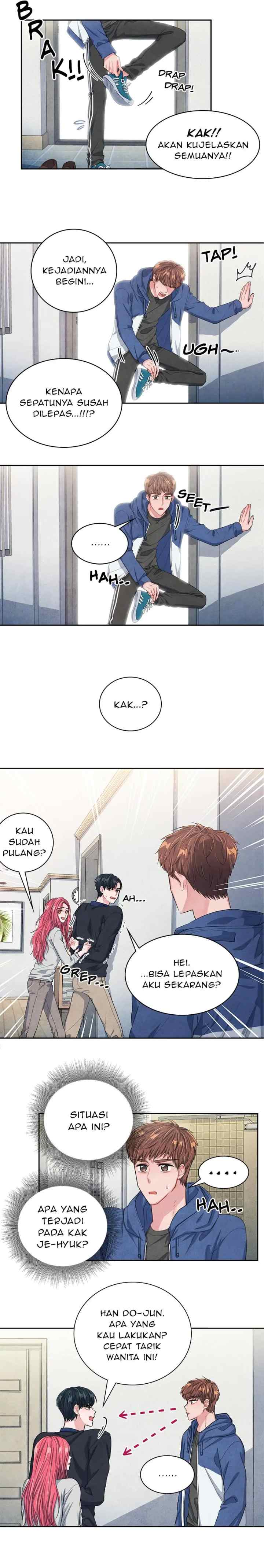 Backstage Kiss Scene chapter 4 halaman 9