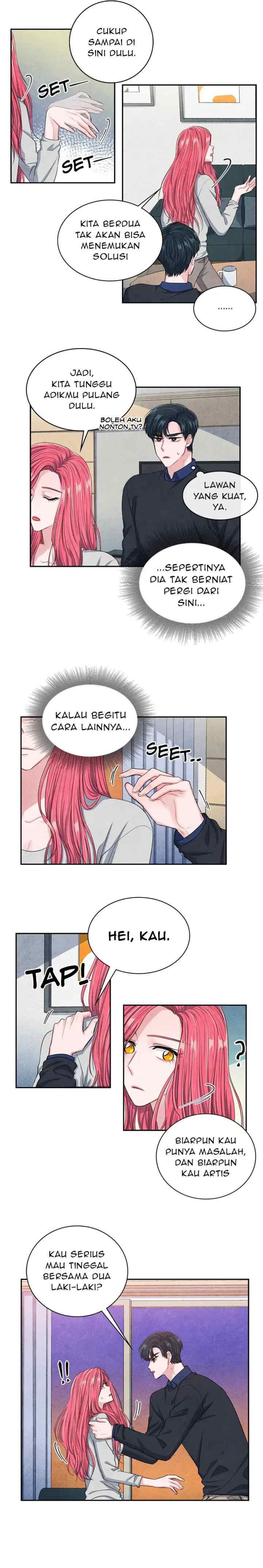 Backstage Kiss Scene chapter 4 halaman 5