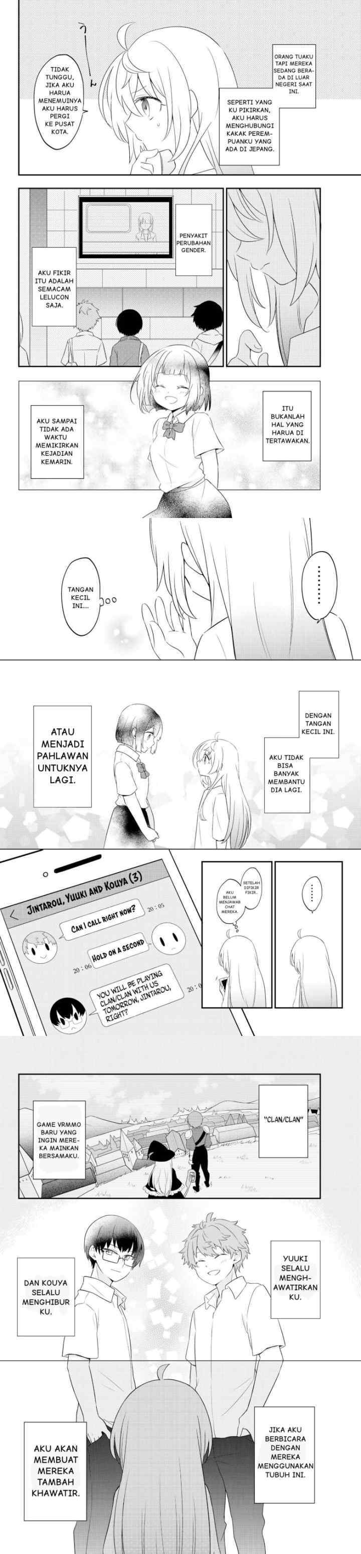 Bishoujo ni Natta kedo, Netoge Haijin Yattemasu chapter 1 halaman 13