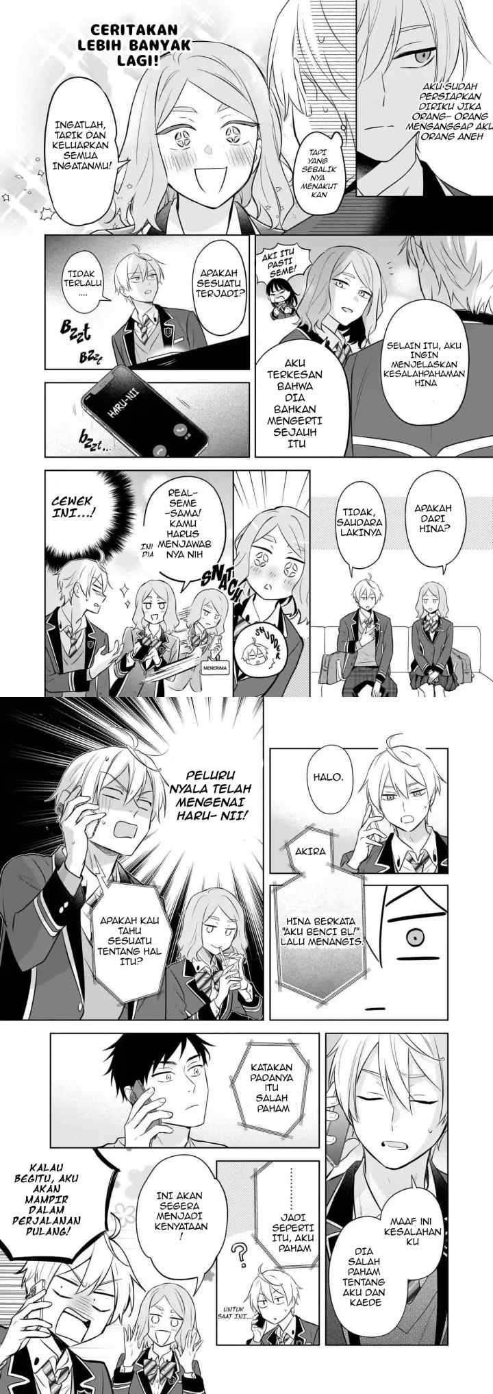 BL Game no Shujinkou no Otouto de aru Koto ni Ki ga Tsukimashita chapter 19.1 halaman 4
