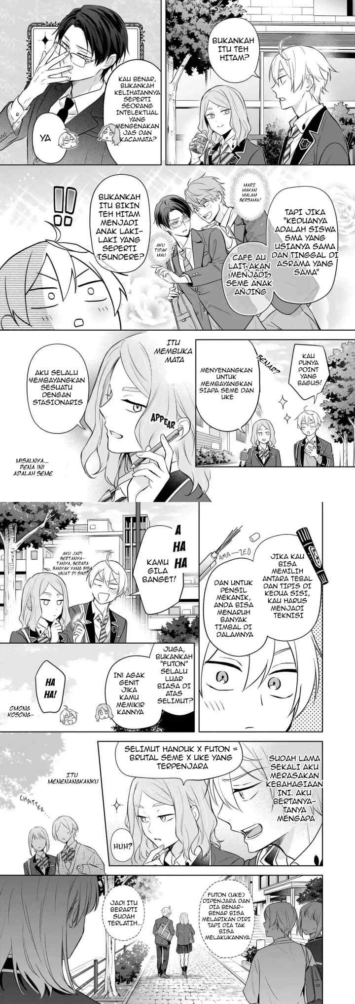 BL Game no Shujinkou no Otouto de aru Koto ni Ki ga Tsukimashita chapter 19.1 halaman 9