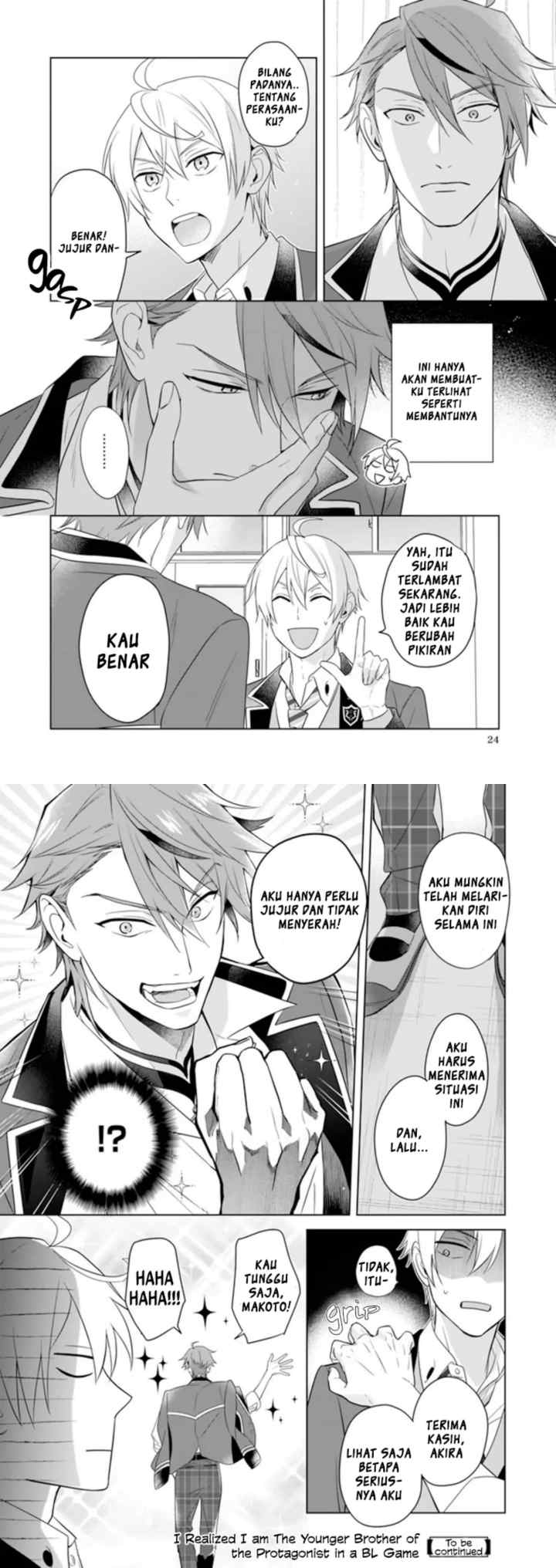 BL Game no Shujinkou no Otouto de aru Koto ni Ki ga Tsukimashita chapter 7 halaman 13
