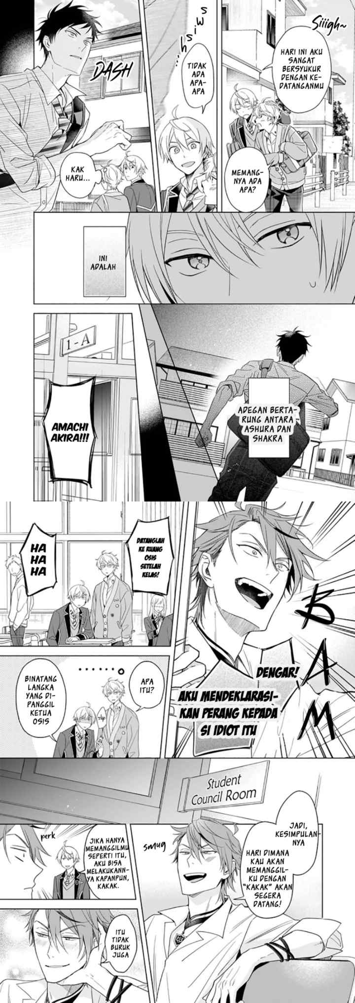 BL Game no Shujinkou no Otouto de aru Koto ni Ki ga Tsukimashita chapter 8 halaman 6