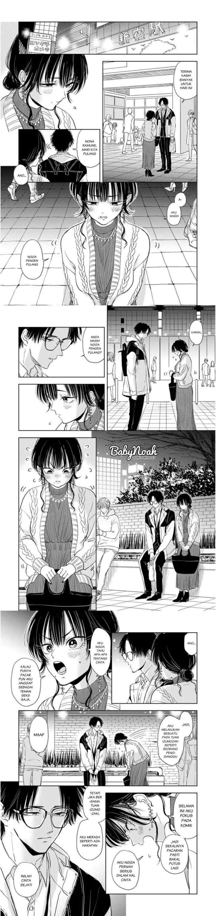 Buaiso na Tantou ga Zenzen Te o Dashite Kurenakute Mukatsuku!! chapter 3 halaman 12