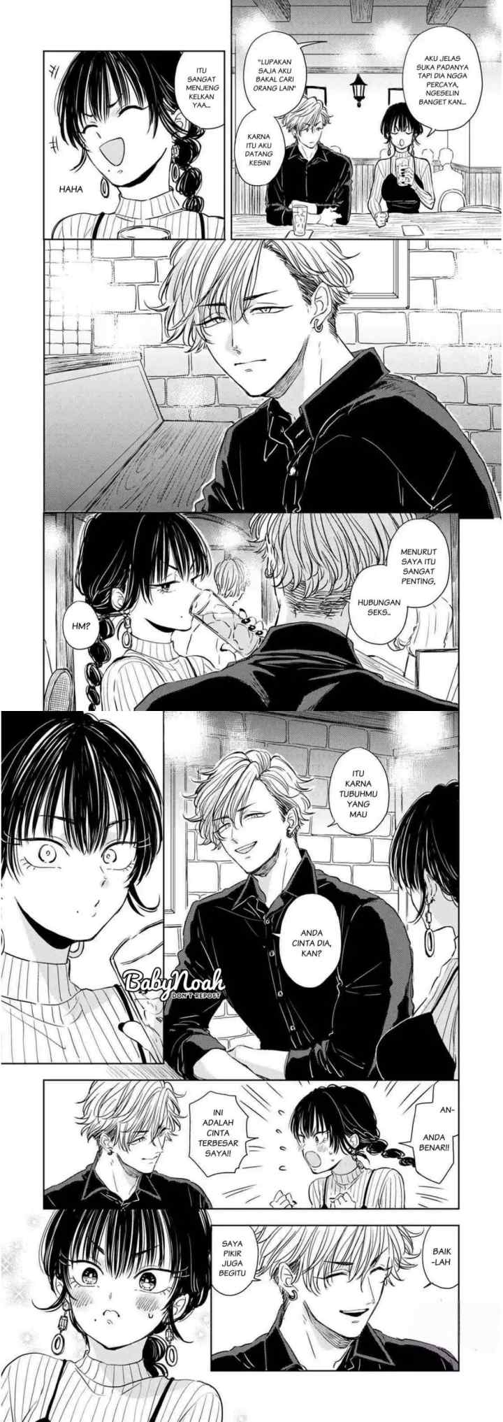 Buaiso na Tantou ga Zenzen Te o Dashite Kurenakute Mukatsuku!! chapter 4 halaman 4