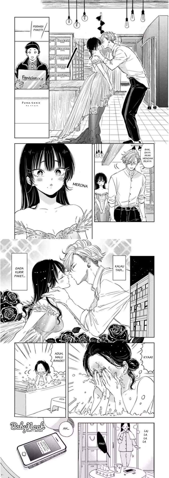 Buaiso na Tantou ga Zenzen Te o Dashite Kurenakute Mukatsuku!! chapter 4 halaman 10