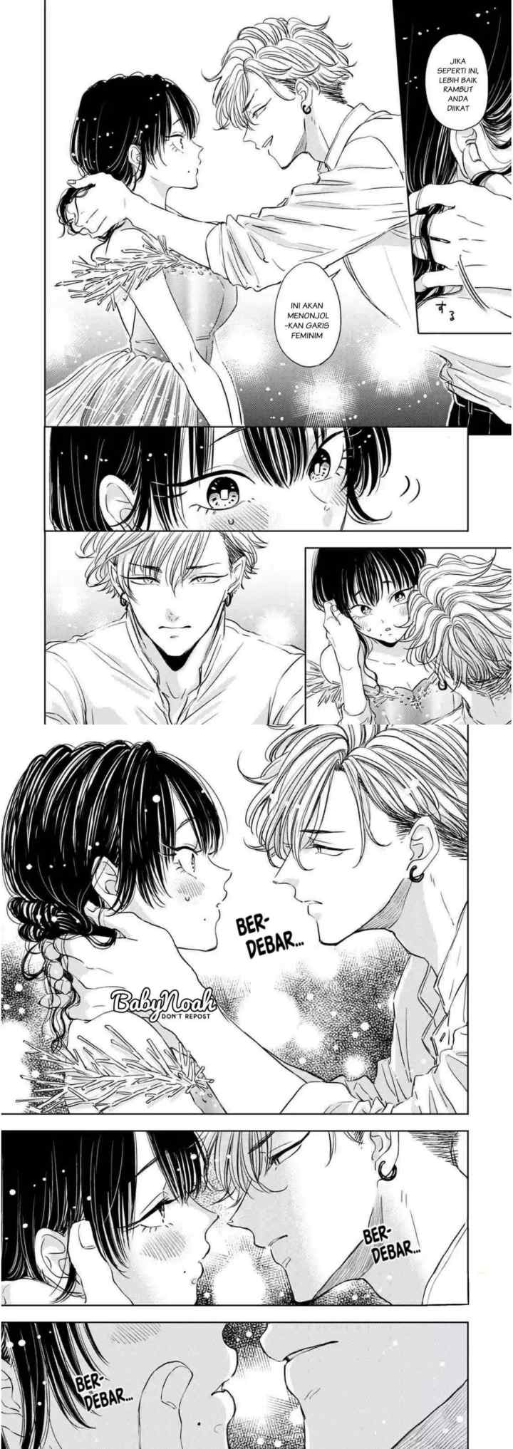 Buaiso na Tantou ga Zenzen Te o Dashite Kurenakute Mukatsuku!! chapter 4 halaman 9