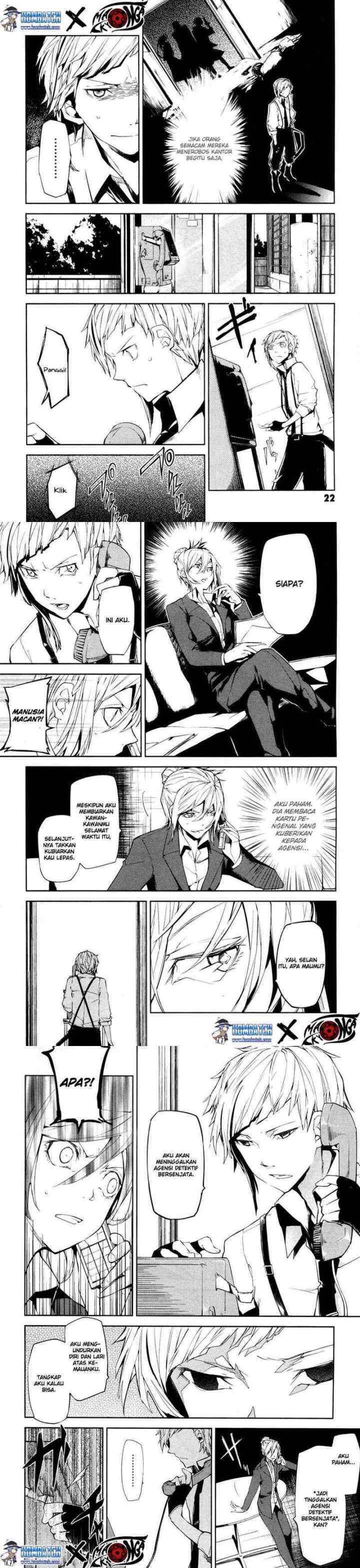 Bungou Stray Dogs chapter 5 halaman 8