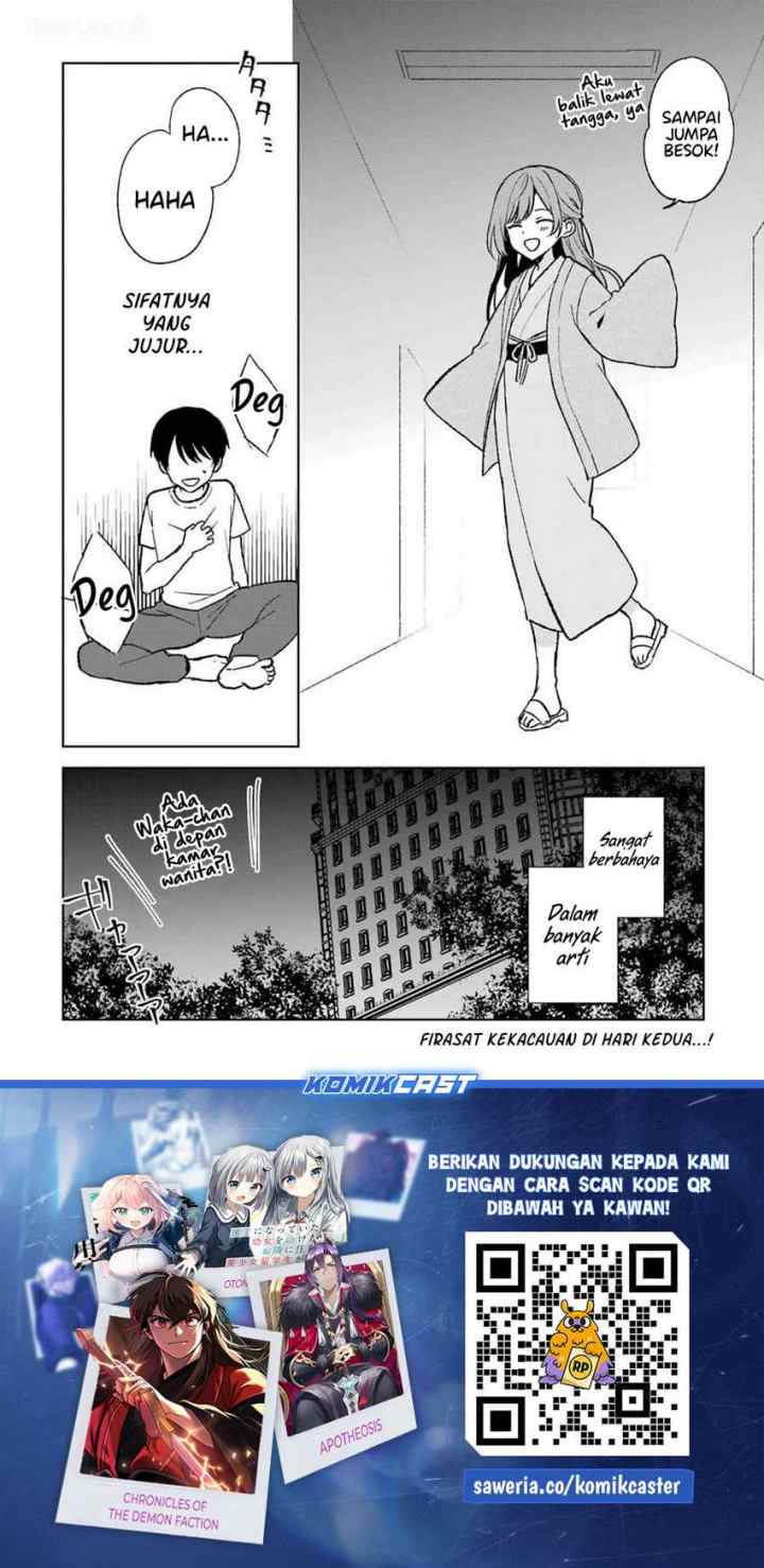 Chikan Saresou ni Natteiru S-kyuu Bishoujo wo Tasuketara Tonari no Seki no Osanajimi datta chapter 60 halaman 18