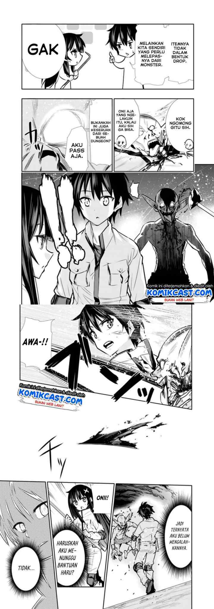 Chikashitsu Dungeon: Binbou Kyoudai wa Goraku wo Motomete Saikyou e chapter 5 halaman 8