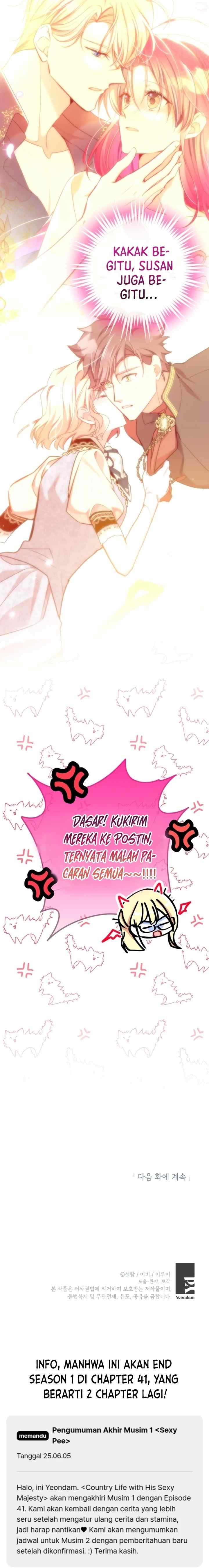 Countryside Life with the Sexy Majesty chapter 39 halaman 18
