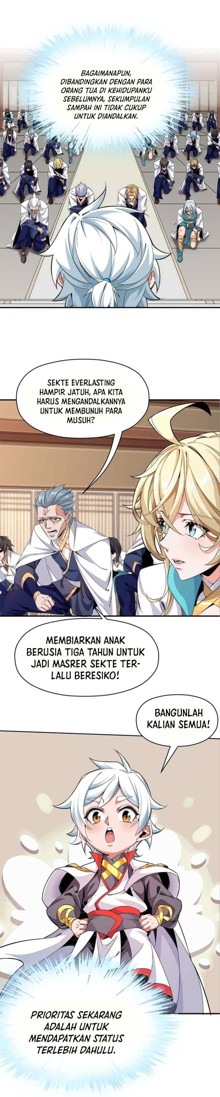 Crazy, A Three-Year-Old Sect Master?! chapter 1 halaman 13