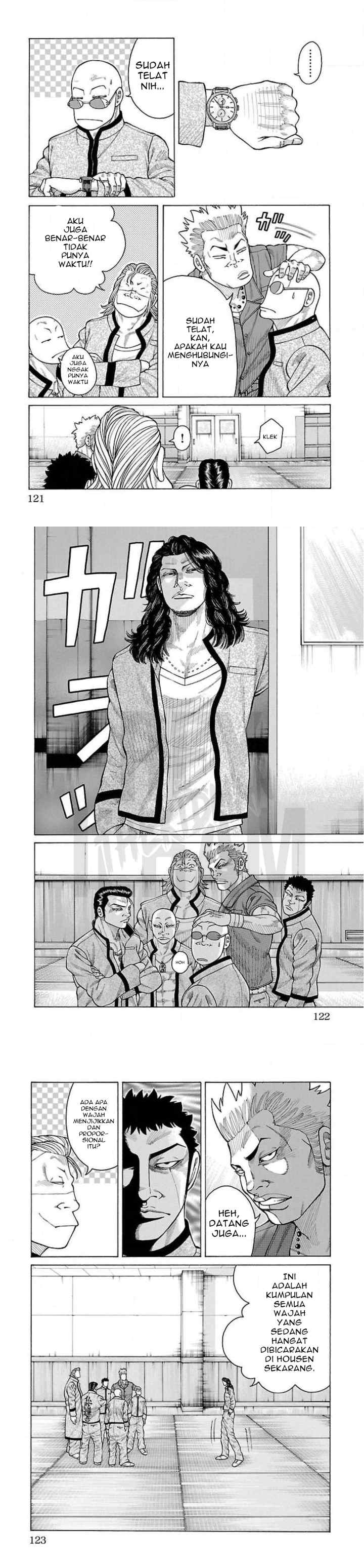 Crows Gaiden Housenka - the beginning of HOUSEN chapter 18 halaman 9