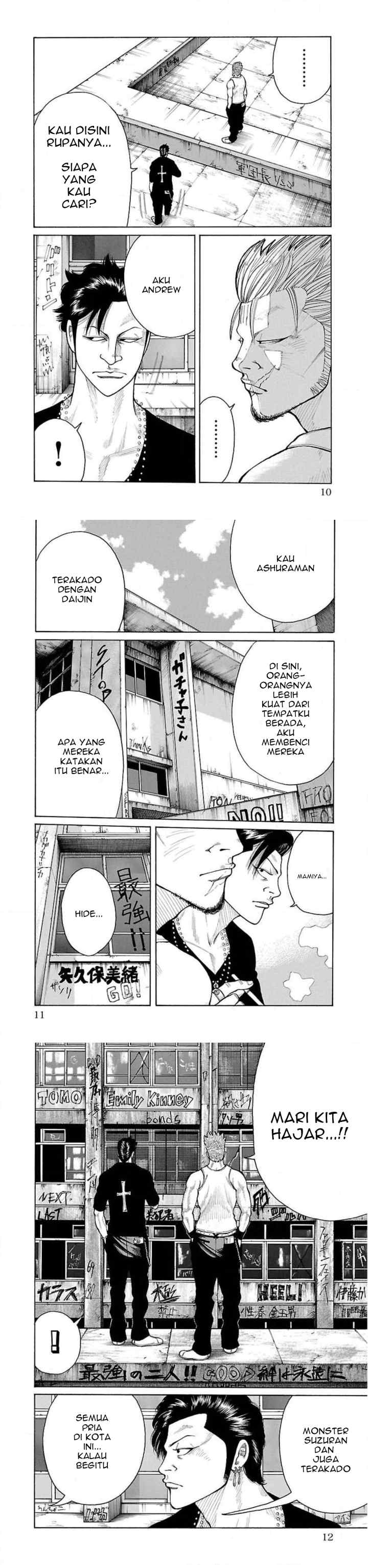Crows Gaiden Housenka - the beginning of HOUSEN chapter 20 halaman 4