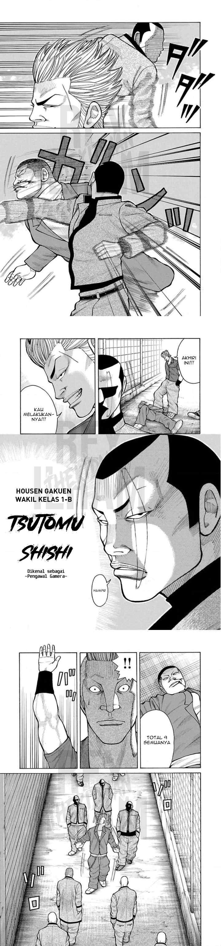 Crows Gaiden Housenka - the beginning of HOUSEN chapter 21 halaman 9