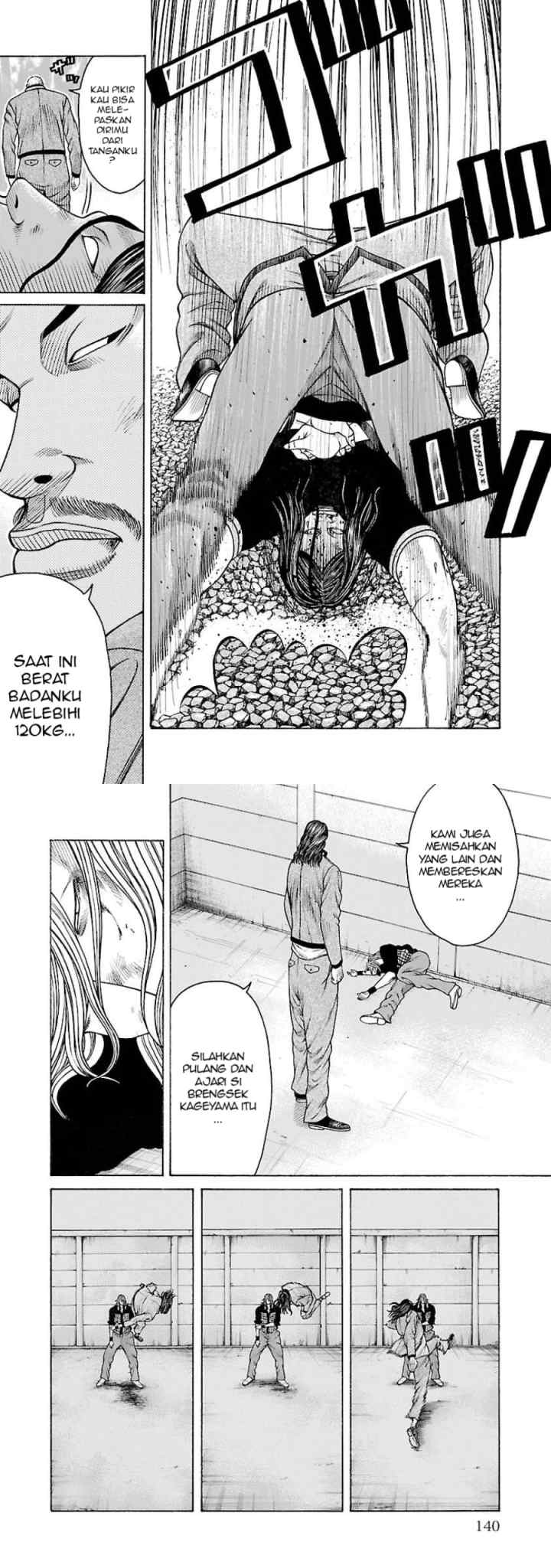 Crows Gaiden Housenka - the beginning of HOUSEN chapter 34 halaman 18