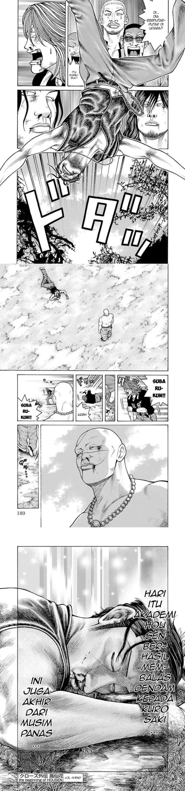 Crows Gaiden Housenka - the beginning of HOUSEN chapter 35 halaman 14
