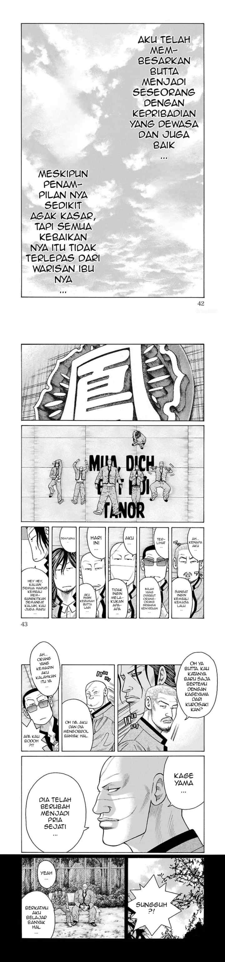 Crows Gaiden Housenka - the beginning of HOUSEN chapter 36 halaman 13