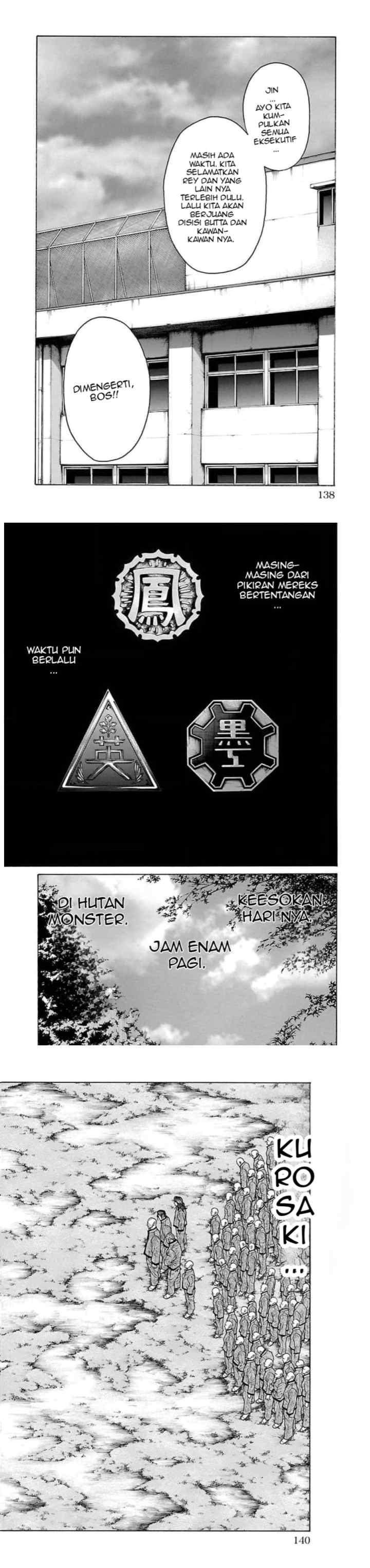 Crows Gaiden Housenka - the beginning of HOUSEN chapter 42 halaman 14