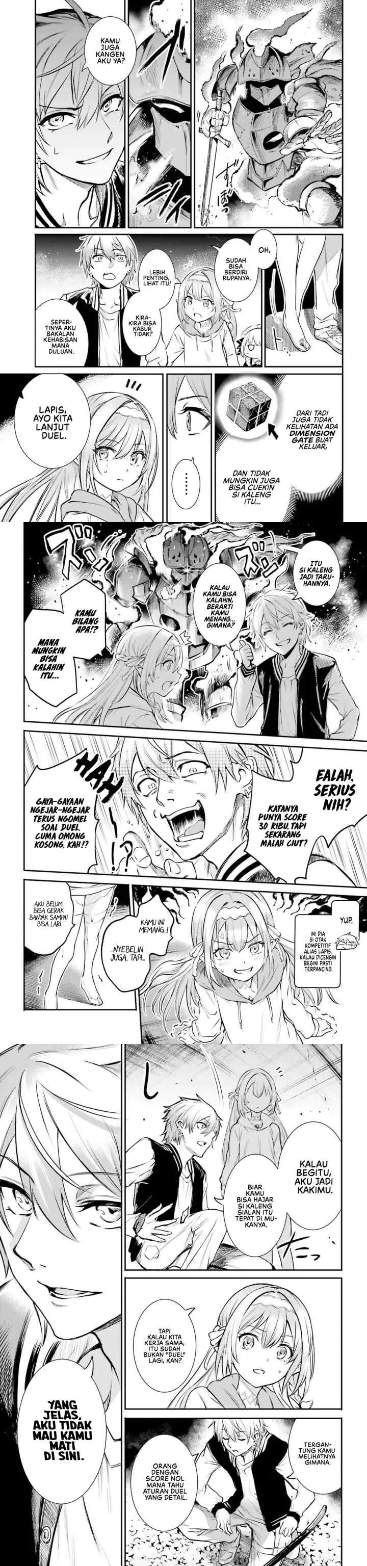 Danshi Kinsei Game Sekai de Ore ga Yarubeki Yuiitsu no Koto - Yuri no Ma ni Hasamaru Otoko to Shite Tensei shite shimaimashita chapter 2 halaman 8