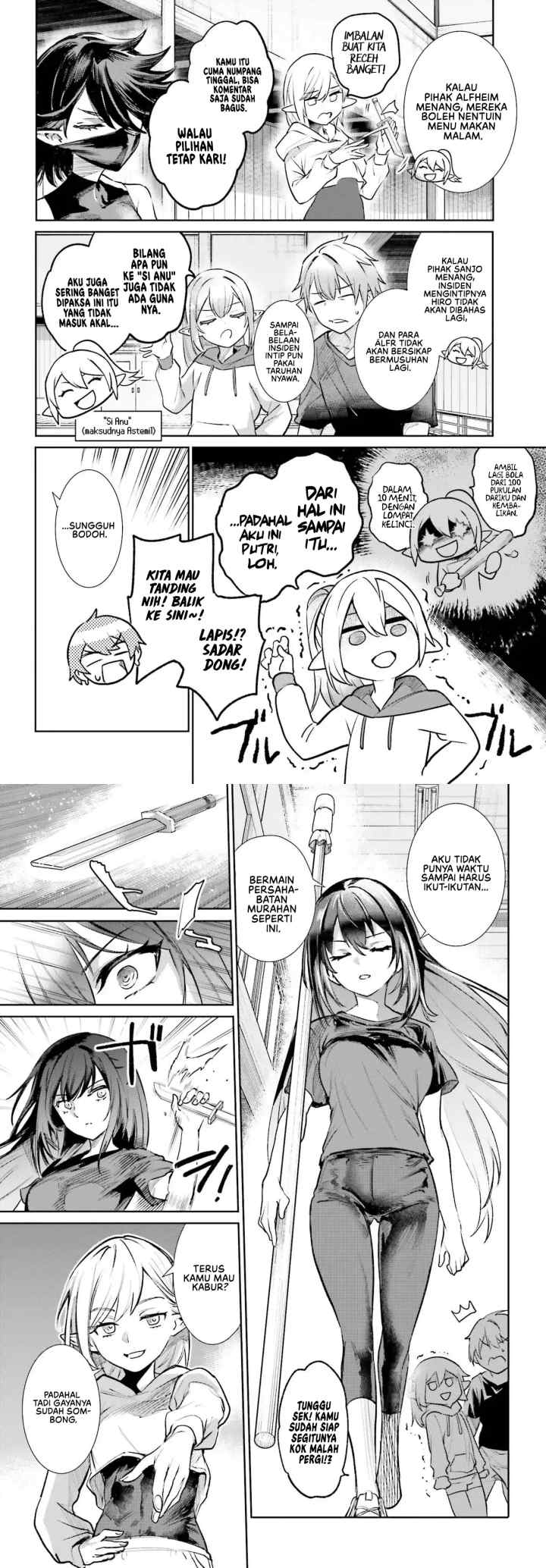 Danshi Kinsei Game Sekai de Ore ga Yarubeki Yuiitsu no Koto - Yuri no Ma ni Hasamaru Otoko to Shite Tensei shite shimaimashita chapter 5 halaman 7