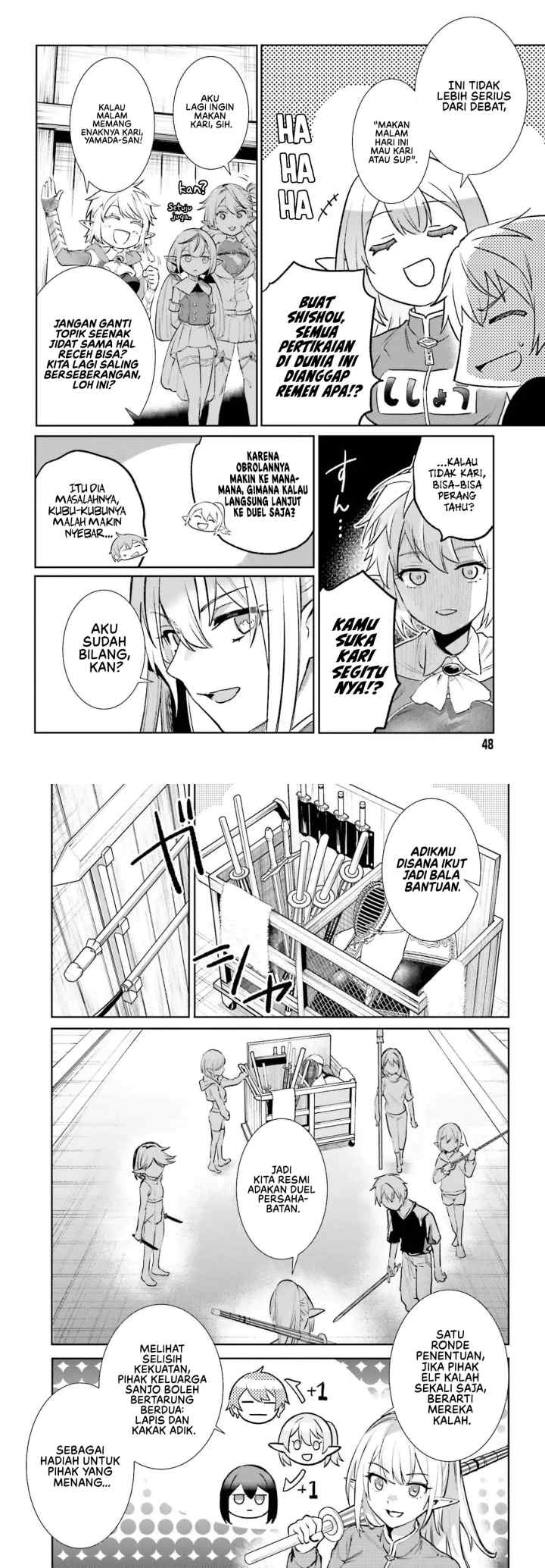 Danshi Kinsei Game Sekai de Ore ga Yarubeki Yuiitsu no Koto - Yuri no Ma ni Hasamaru Otoko to Shite Tensei shite shimaimashita chapter 5 halaman 6