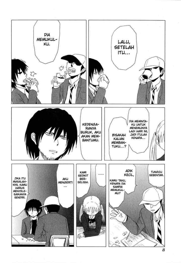 Danshi Koukousei no Nichijou chapter 33 halaman 8