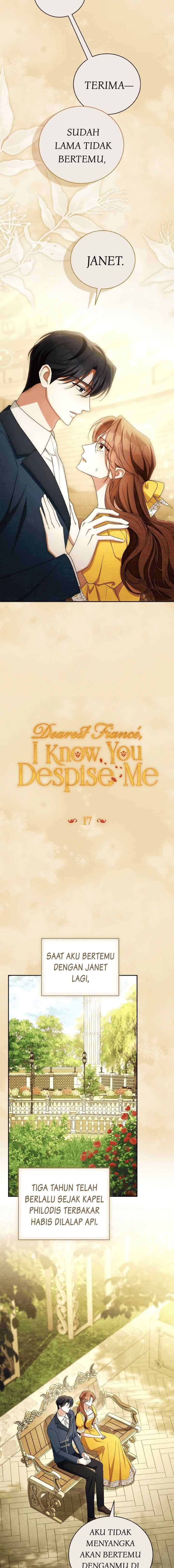 Dearest Fiancé, I Know You Despise Men chapter 17 halaman 9