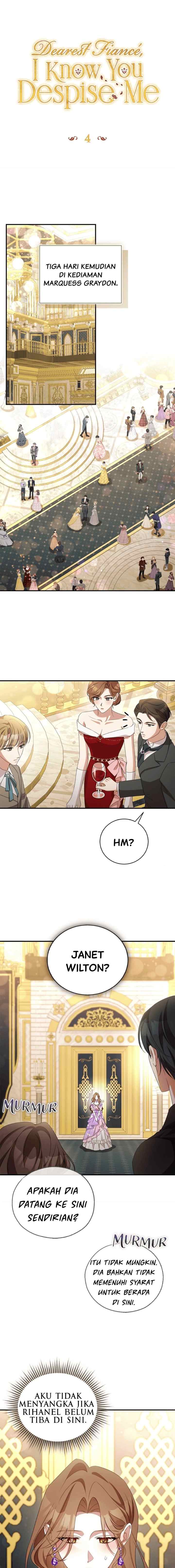 Dearest Fiancé, I Know You Despise Men chapter 4 halaman 6