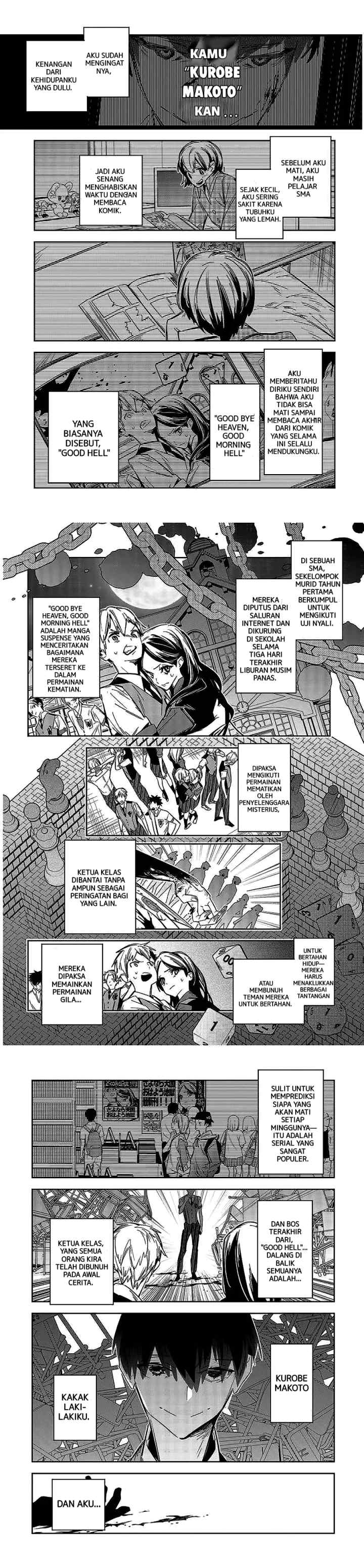 Death Game Manga no Kuromaku Satsujinki no Imouto ni Tensei shite Shippai shita chapter 1 halaman 9