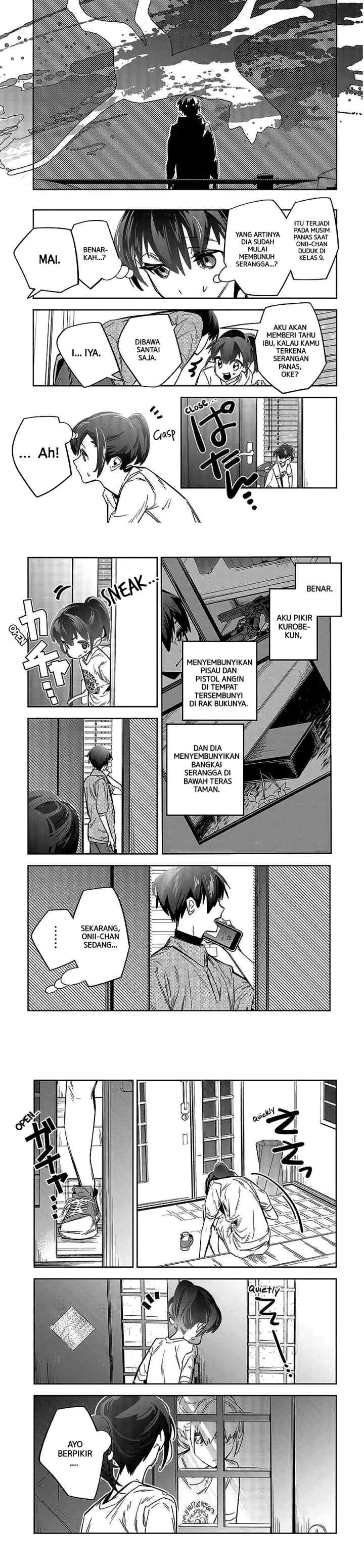 Death Game Manga no Kuromaku Satsujinki no Imouto ni Tensei shite Shippai shita chapter 1 halaman 11