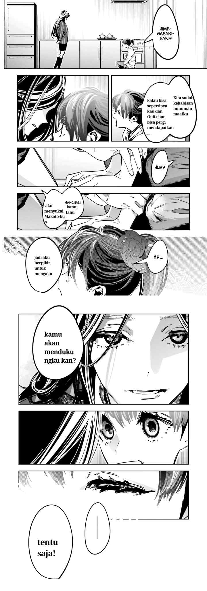 Death Game Manga no Kuromaku Satsujinki no Imouto ni Tensei shite Shippai shita chapter 10 halaman 4