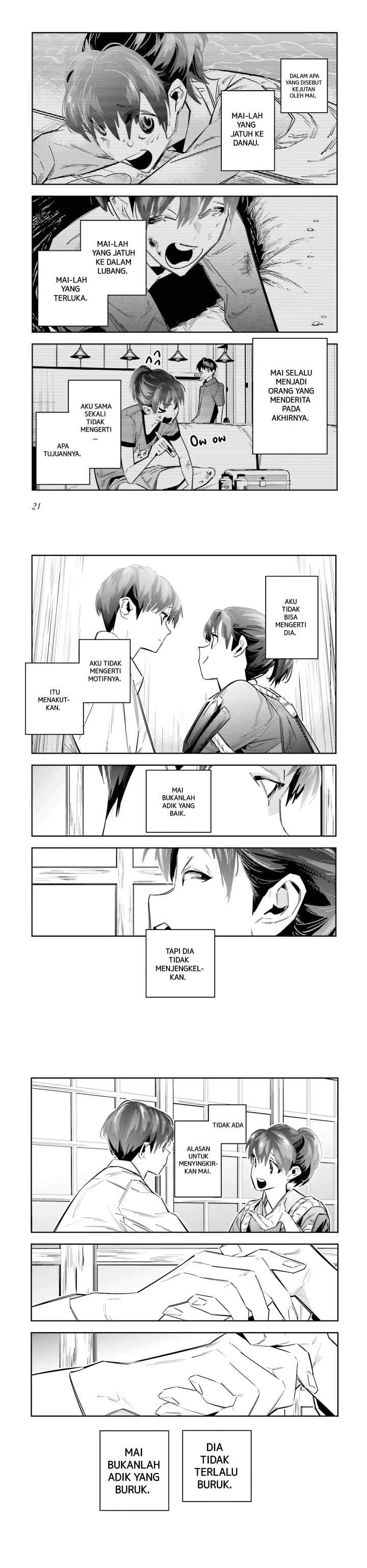 Death Game Manga no Kuromaku Satsujinki no Imouto ni Tensei shite Shippai shita chapter 5 halaman 8