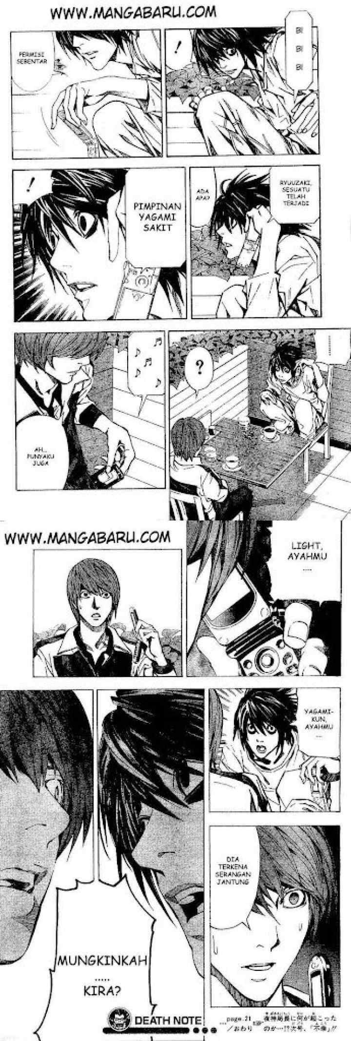 Death Note chapter 21 halaman 12