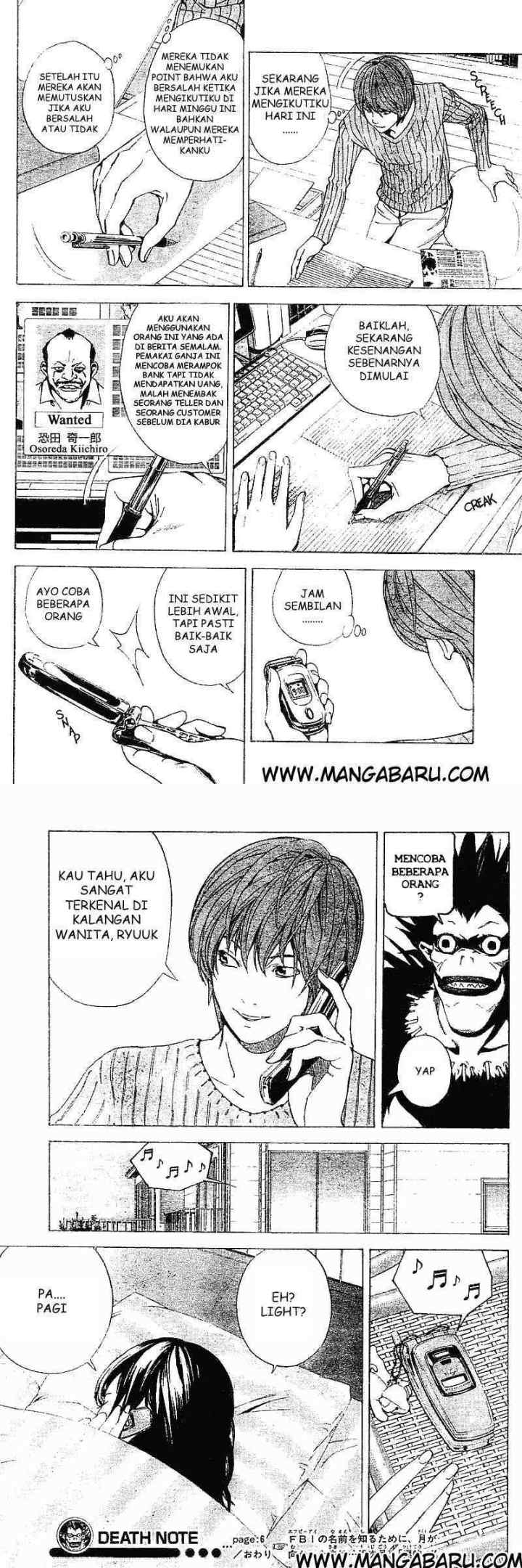Death Note chapter 6 halaman 12
