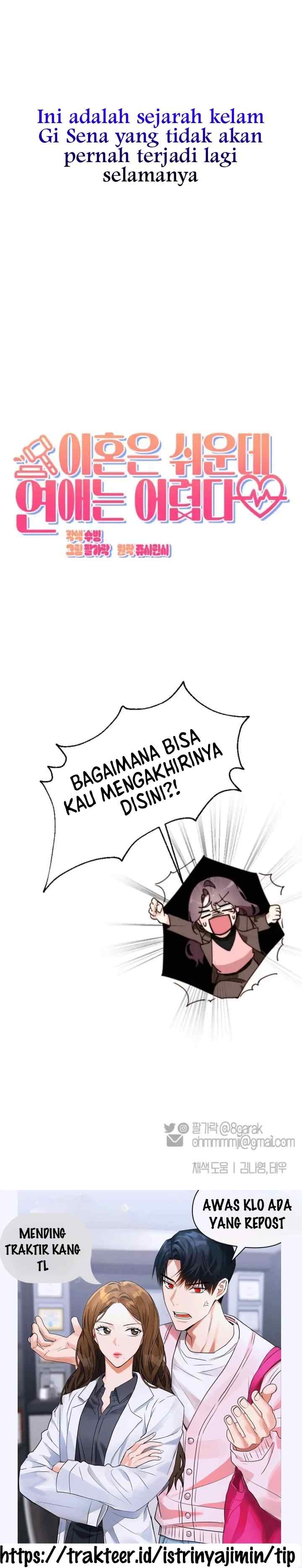 Divorce Is Easy, But Love Is Hard chapter 1 halaman 18