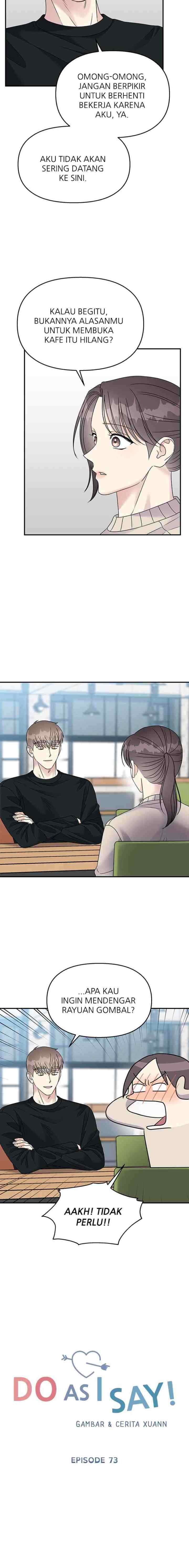 Do As I Say! chapter 73 halaman 9