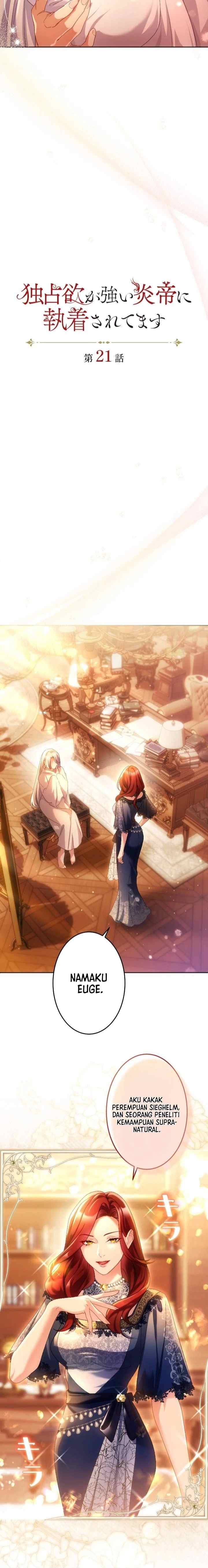 Dokusen Yoku ga Tsuyoi Honou Tei ni Shuuchaku Saretemasu chapter 21 halaman 5