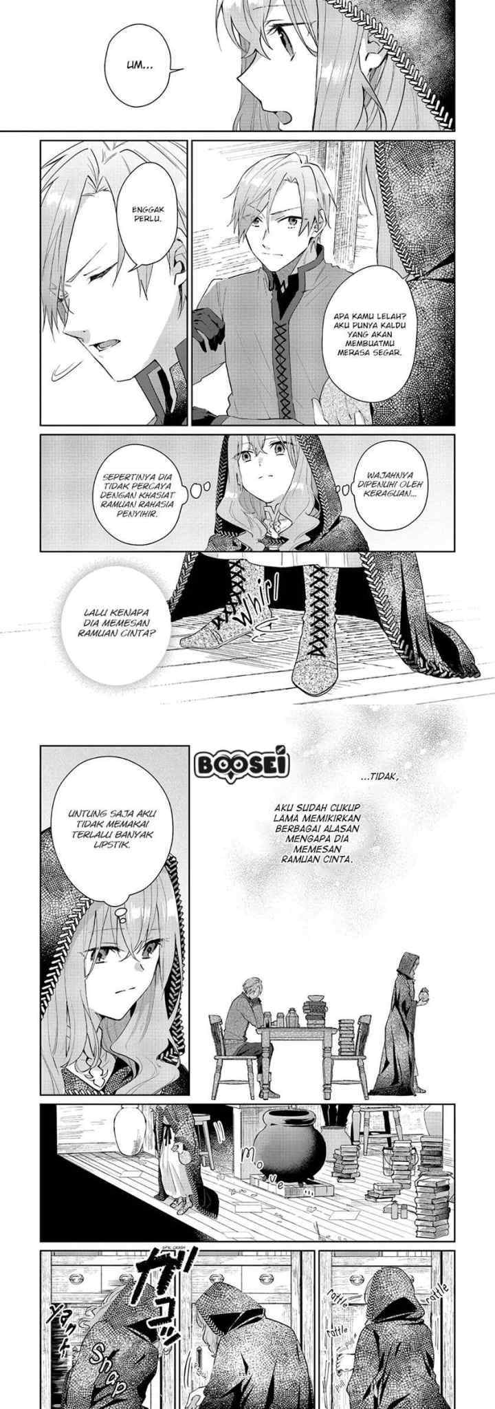 Doumo, Suki na Hito ni Horegusuri wo Irai sareta Majo desu chapter 3 halaman 13