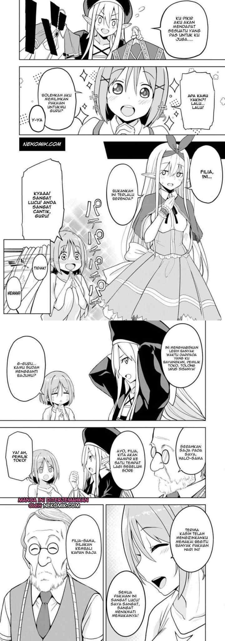 Eroi Koto Suru Tame ni Kyonyuu Bishoujo Dorei o Katta Hazu ga, Oshishou-sama to Shitawa Rete Omotta Toori ni Ikanaku Naru Hanashi chapter 2 halaman 8