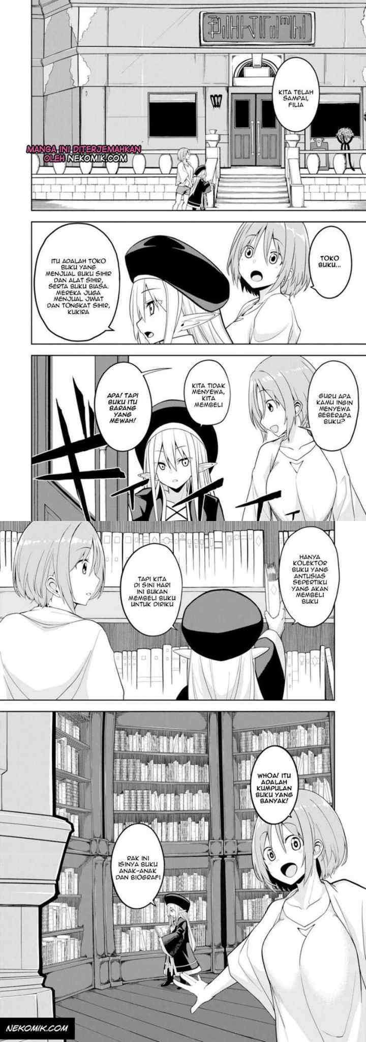 Eroi Koto Suru Tame ni Kyonyuu Bishoujo Dorei o Katta Hazu ga, Oshishou-sama to Shitawa Rete Omotta Toori ni Ikanaku Naru Hanashi chapter 2 halaman 10