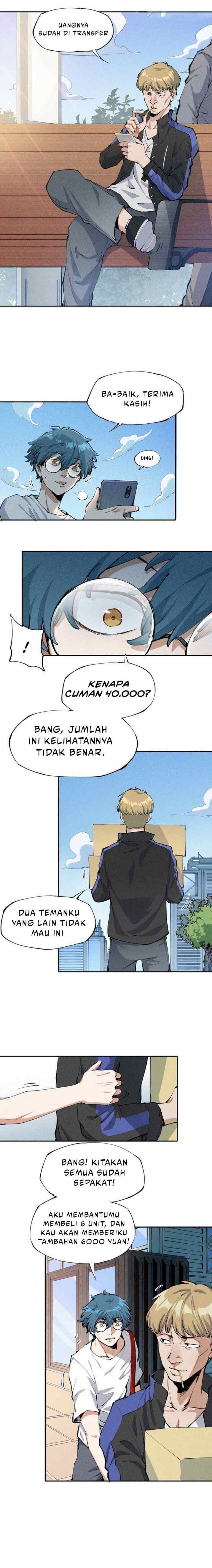 Even Though My Character Is a Jellyfish, I'm Still Super Strong chapter 1 halaman 6