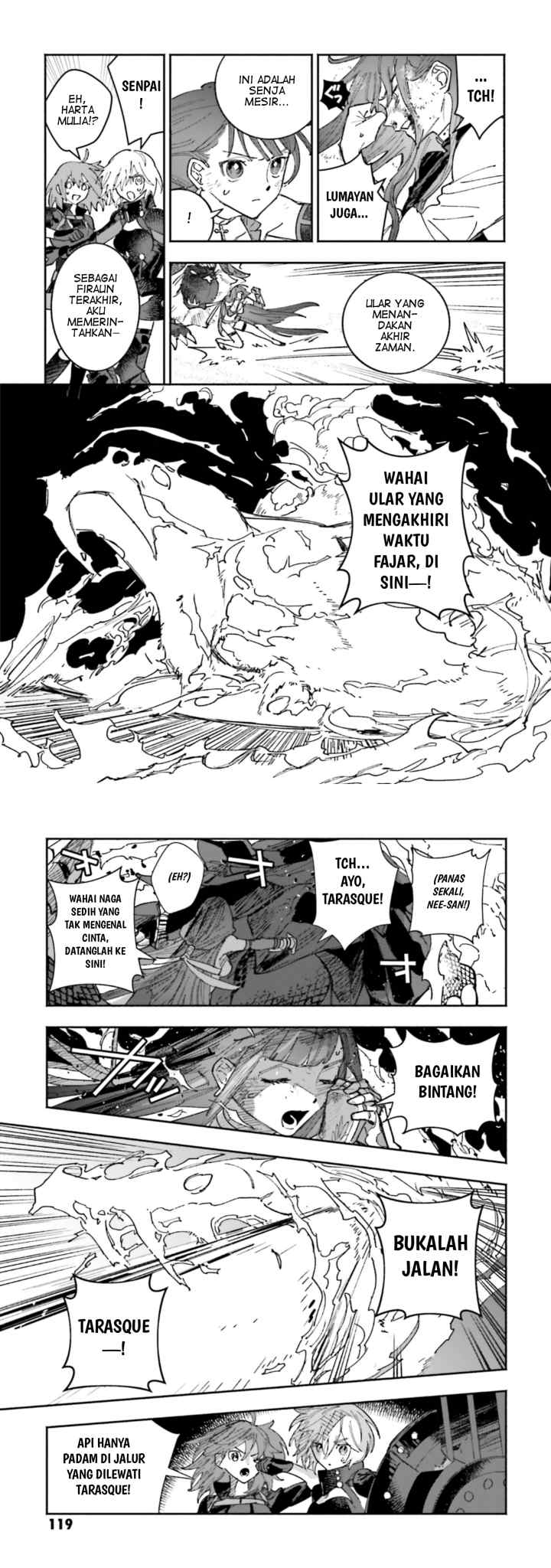 Fate/Grand Order - Comic à la Carte PLUS! SP Tanketsu-hen! chapter 21 halaman 10