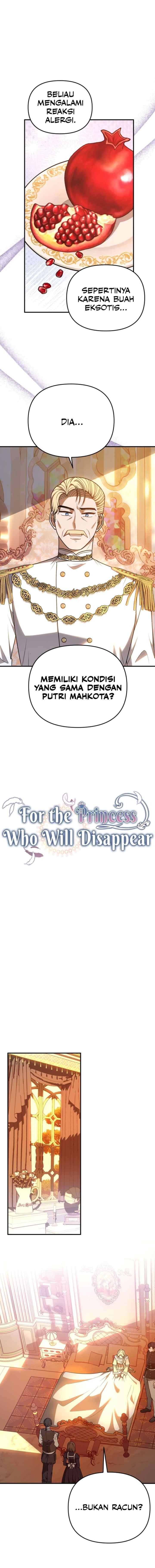 For the Princess Who Will Disappear chapter 10 halaman 4