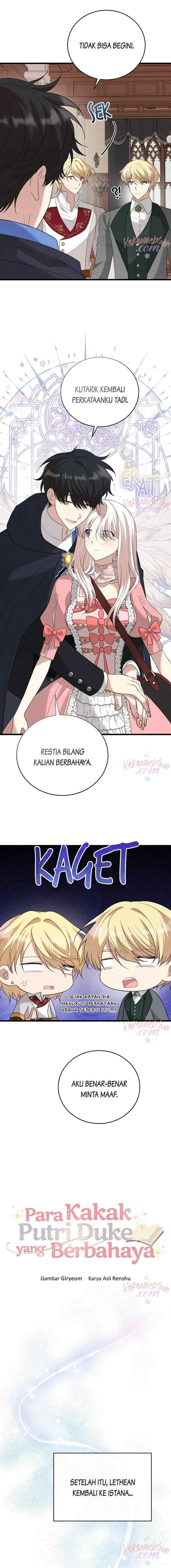 Four Dangerous Brothers to My Rescue! chapter 89 halaman 10