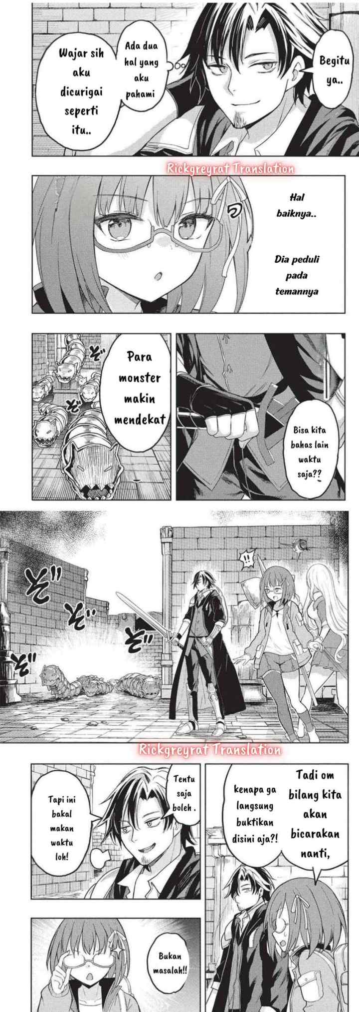 Gal to Dungeon to Shuukai Okure no Tansaku Eiyuutan ~Moto Legend Ima wa Wakeari tei Rank Tansakushana Ore ga, S-Kyuu Gal ni Natsukare Makutte Ikusei wo Makase Sareta~ chapter 3 halaman 8