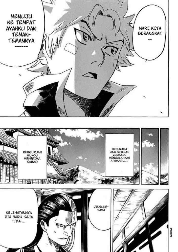Gamaran chapter 153 halaman 17