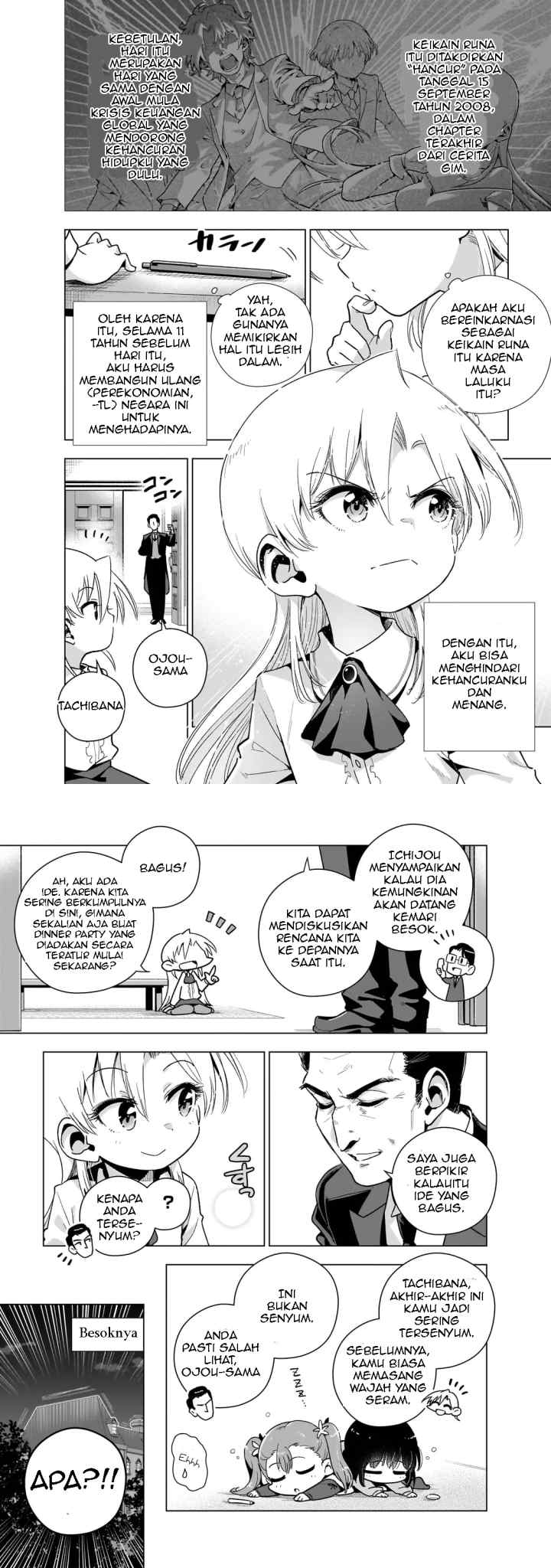 Gendai Shakai de Otome Game no Akuyaku Reijou wo suru no wa Chotto Taihen chapter 15 halaman 7