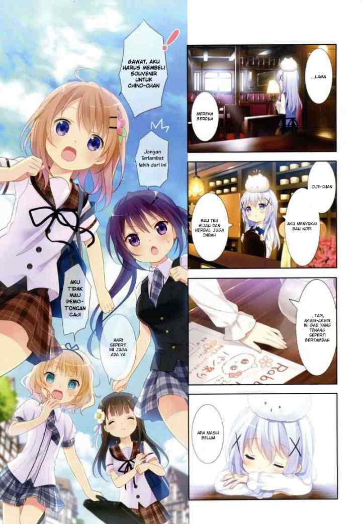 Gochuumon wa Usagi Desu ka? chapter 14 halaman 5