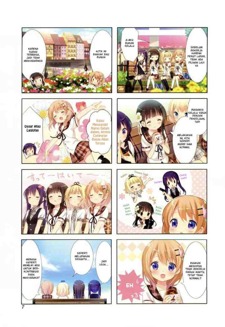 Gochuumon wa Usagi Desu ka? chapter 14 halaman 4